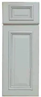 Antique White glazed raised-panel door